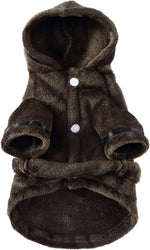 Petyoung Pet Bathrobe Dog Pajama Thickened Hooded Bathrobe Quick Drying and Super Absorbent Dog Bath Towel Soft Pet Nightwear for Puppy Small Dogs Cats - Image 12