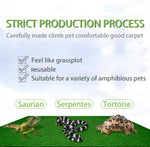 Non abrasive felt reptile substrate bedding for pet lizards