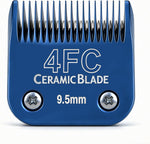 3-Packs Detachable Ceramic Blade Kit for Pet Clippers with Size 10 - Cut Length 1.5mm (1/16"),Compatible with Andis,Oster A5,Wahl KM10 Clippers & Similar Models (Blue) - Image 11