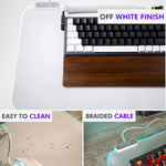 Tilted Nation non slip rubber base detail of gaming mat