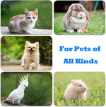 Two pack pet behavior aids with flexible wrist bands for hands free convenience
