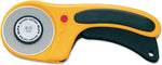 Olfa 60mm rotary cutter tungsten steel blade detail