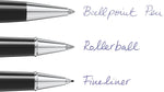 Montblanc medium ballpoint refill barrel perspective