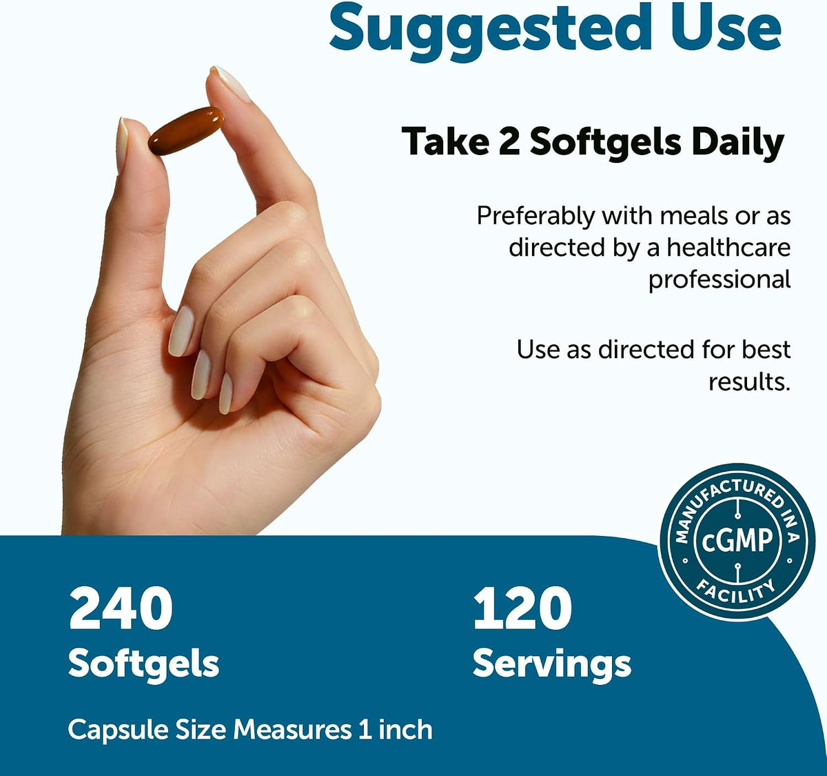 Micro Ingredients Ferrous Iron Bisglycinate softgels capsule view