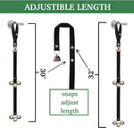 Caldwell's Pet Supply Co. potty bells showing durability and texture.