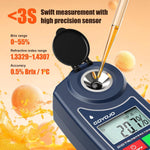 GOYOJO brix meter LCD screen display