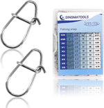 SINGMATOOLS Duo Lock Fishing Snaps front view packaging