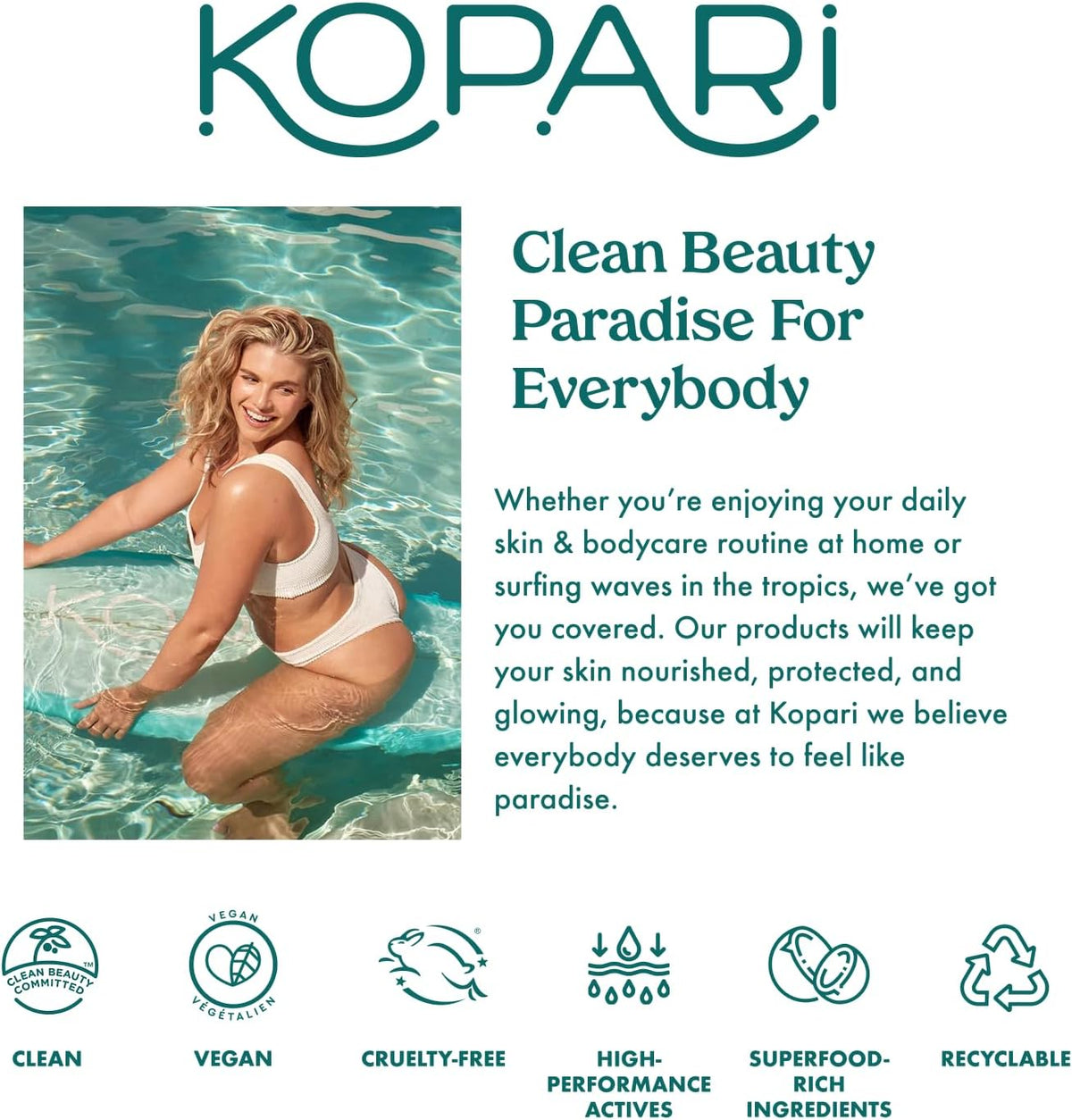 Kopari lip care collection lifestyle presentation