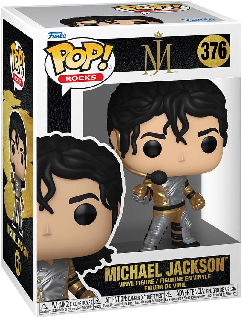 Funko Pop Michael Jackson Armor front view collectible vinyl figure