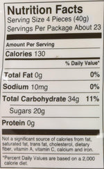 Sunkist Individually Wrapped Fruit Gems assorted pectin candies in five natural fruit flavors.