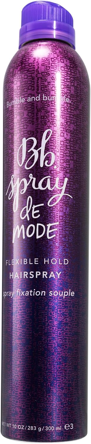 Bumble and Bumble Spray de Mode Flexible Hold Hair Spray front view aerosol canister