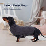 Premium imported Christmas pet sweater high cut abdominal design