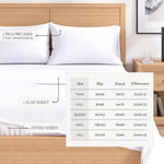 Included standard pillowcase styling on cozy winter bed