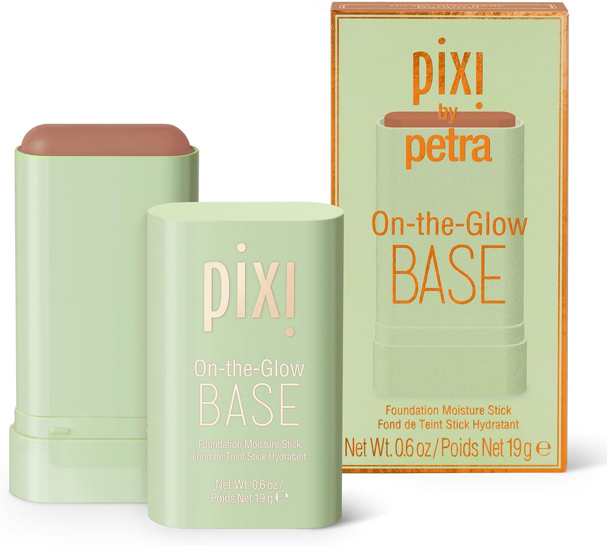 Pixi Beauty On-the-Glow Base| Tinted Moisturizer Foundation Stick | Nude: Light/medium, neutral shade| 0.6 oz / 19g - Image 11