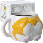 Corgi Palace Momo Butt Mug front view coffee cup