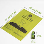 Greener Walker green dog poop bags thirty six rolls package view
