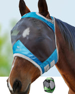 Harrison Howard CareMaster Pro Luminous Fly Mask Large Eye Space Standard Summer Mint L - Image 9