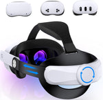 KawayeReal Meta Quest head strap replacement front view featuring the plush cushion pad