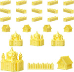Civilization Empires for Catan Board Game | Replacement Player Sets | Settlers Pieces | Cities Settlements Roads | 3D Printed (Silk Black (Briton Empire)) - Image 10