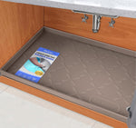 Waterproof Under Sink Mat 34" x 22", Silicone Mat Kitchen liner | BPA-Free Silicone Tray with Raised Lip Protect Cabinets from Leaks, Versatile Home Organizer for Bathroom, Pets, Boots, Floor - Image 11