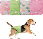 Teamoy Female Dog Diapers, Washable Doggie Period Diaper, 4 Pack, L2 | Washable, for Girl Dog in Period Heat Incontinent, Training & Housebreaking, Super-Absorbent and Comfortable - Image 11