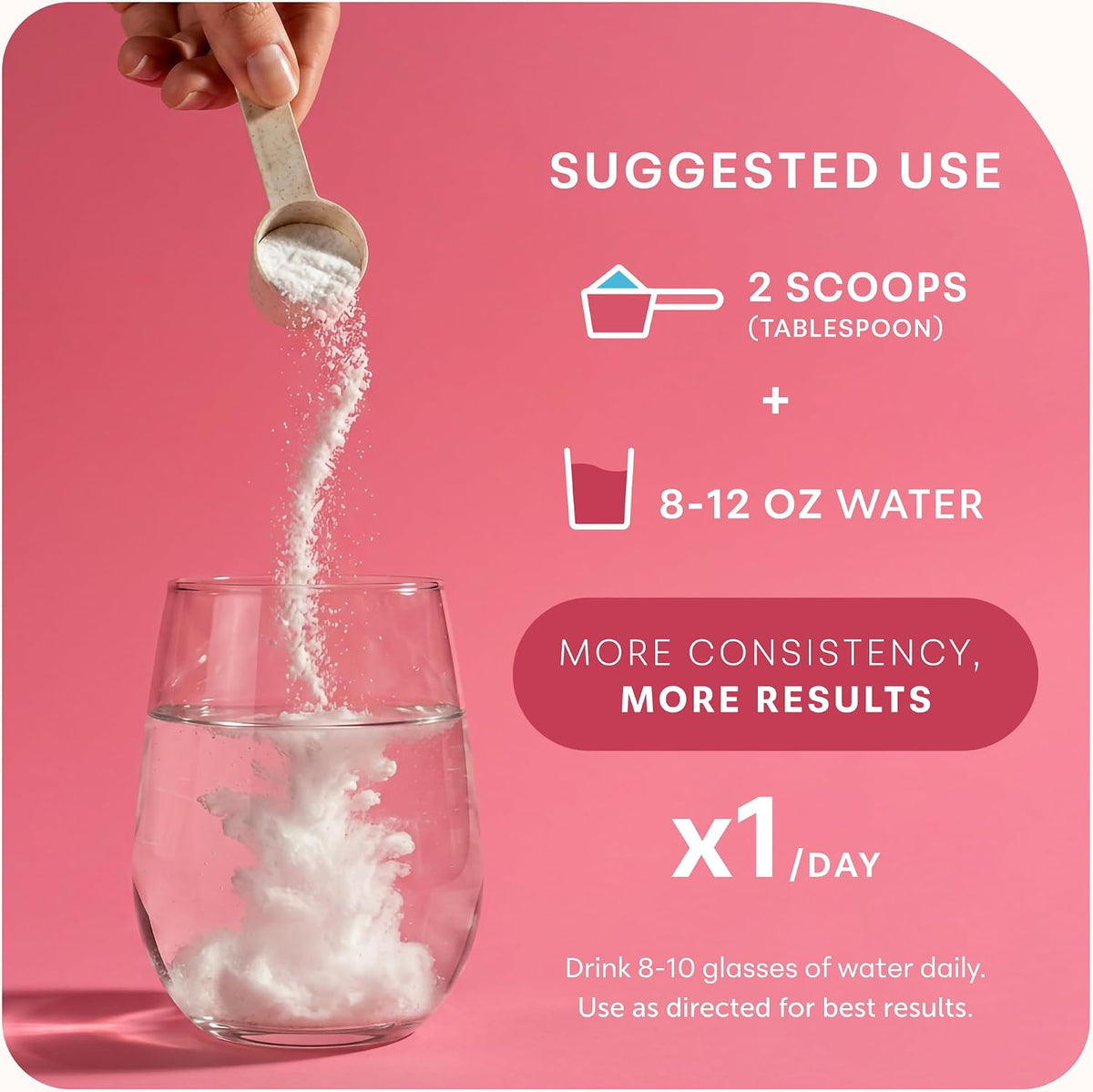 Micro Ingredients women creatine supplement scoop view