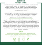 Desert Essence herbal blemish stick showing size reference