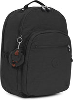 Kipling Seoul Go XL backpack side profile and water bottle pockets