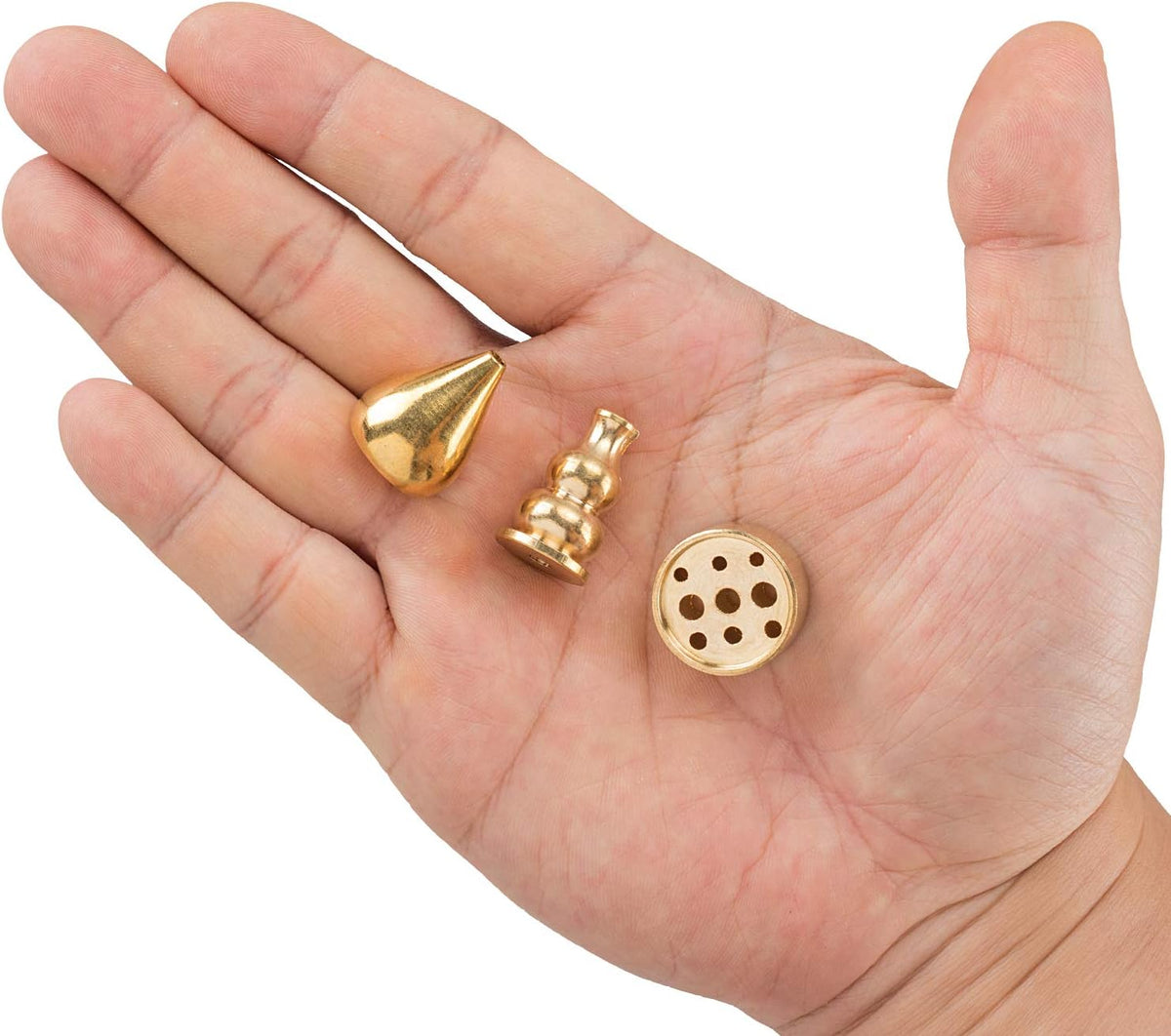 OIIKI Brass Incense Holder, Coil Incense Burner, 3 Styles - Image 6