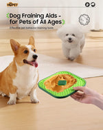 Side profile of food grade silicone Hopet pet treat mat