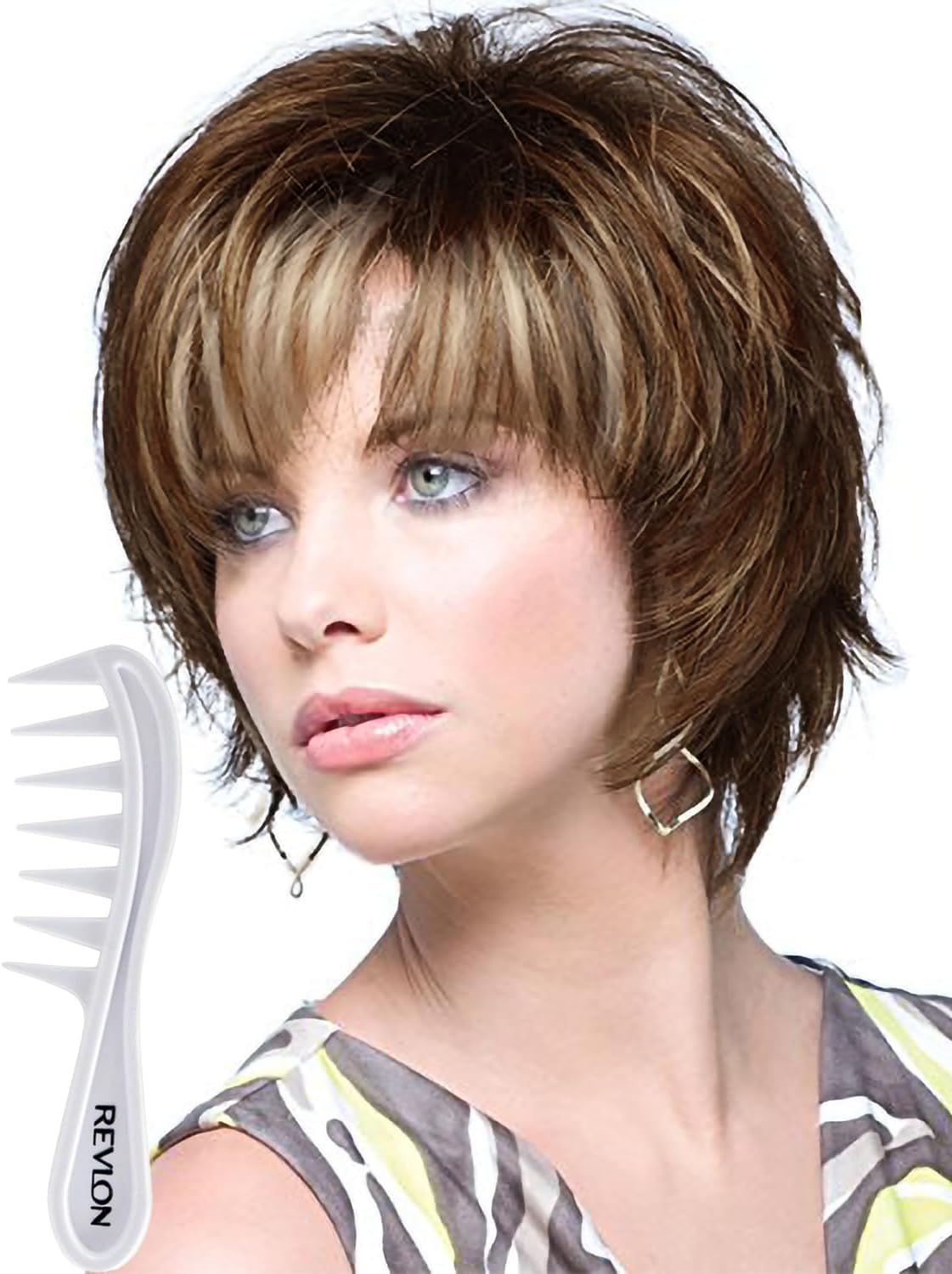 Noriko Sky Synthetic Wig with Wig Lift Comb - Copper Glaze-R - Image 9