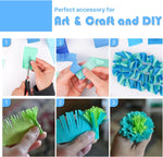 PartyWoo decorative streamers arranged in an ombre gradient