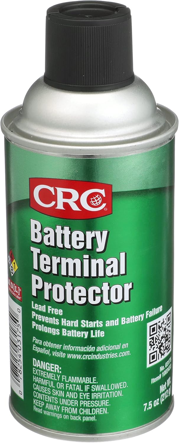 CRC Battery Terminal Protector 7.5 Ounce aerosol can front view