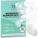 Bloomora microdart patch front view acne spot treatment box