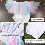 ANIAC rainbow dog dress collar and neckline design