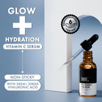 ThriveCo 10% Vitamin C Serum dropper showing liquid texture