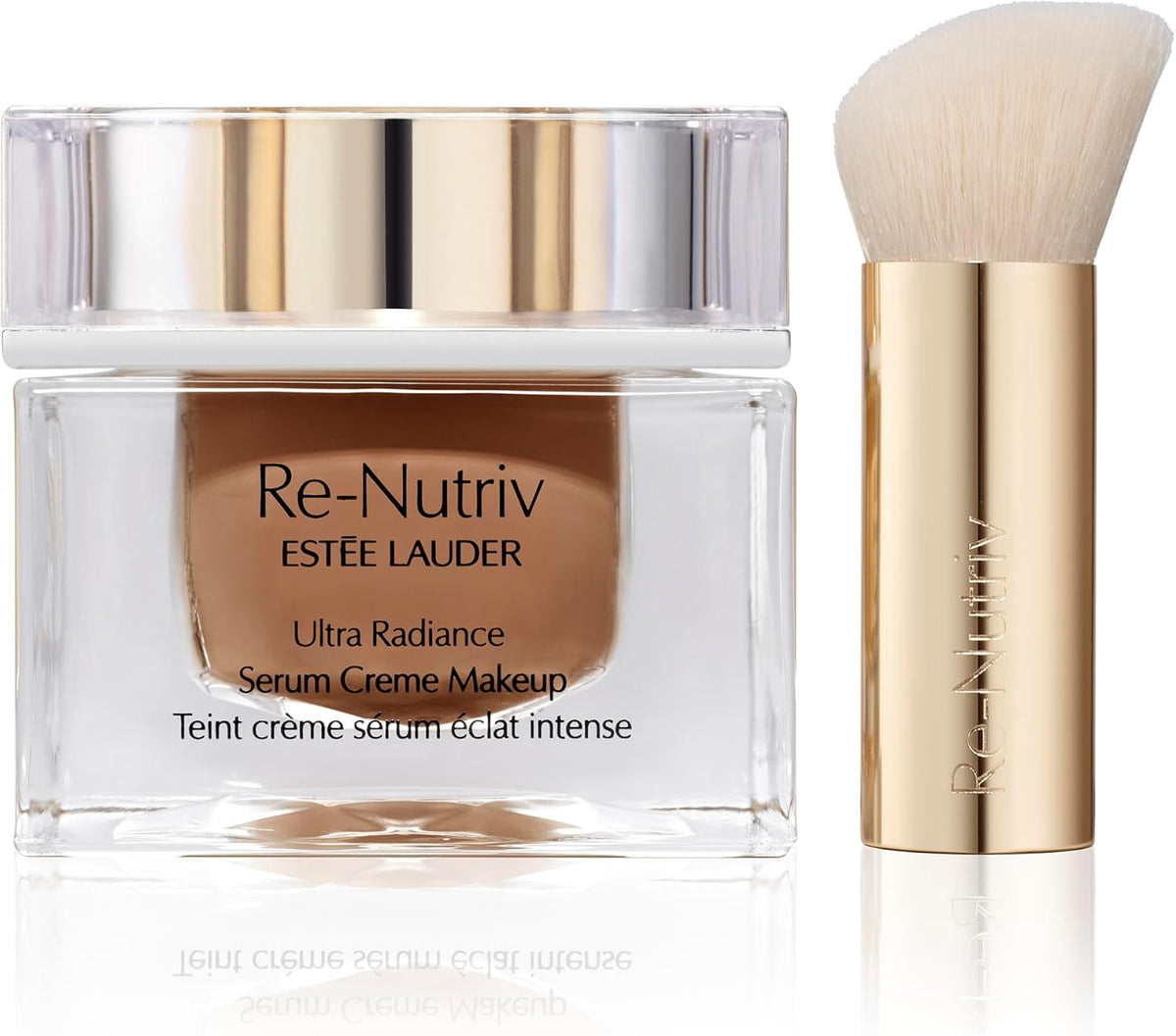 Este Lauder Re-Nutriv Ultra Radiance Serum Creme Makeup | Luxury Foundation with Hyaluronic Acid | 12-Hour Wear & Hydration, 1 Fl Oz - Image 15
