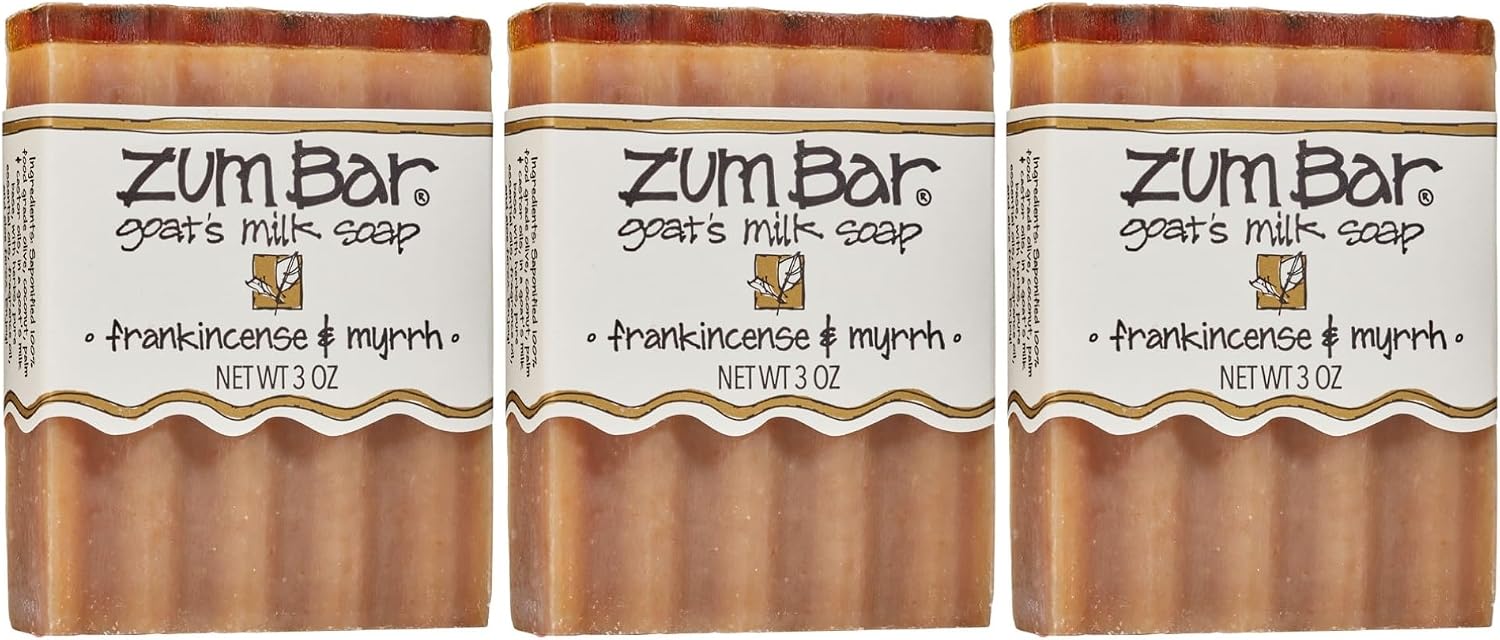 Indigo Wild Zum Goat's Milk Soap Bar front view packaging