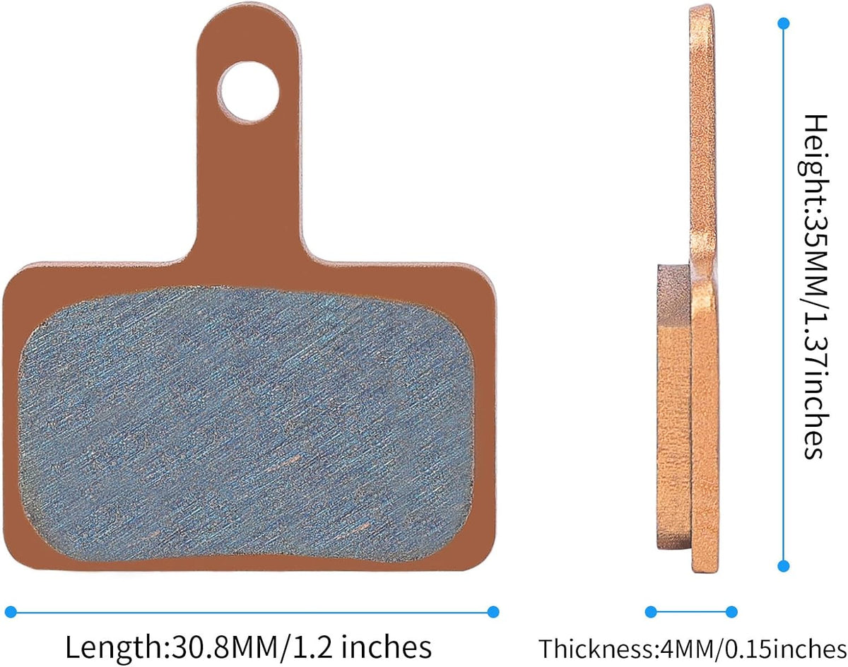 Shimano and Tektro compatible mountain bike brake pads