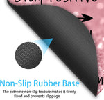 Travel-friendly mini mouse pad folded or packed for portability