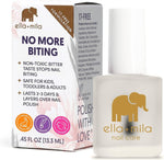 ella+mila No More Biting Nail Polish bottle 0.45 fl oz for habit breaking