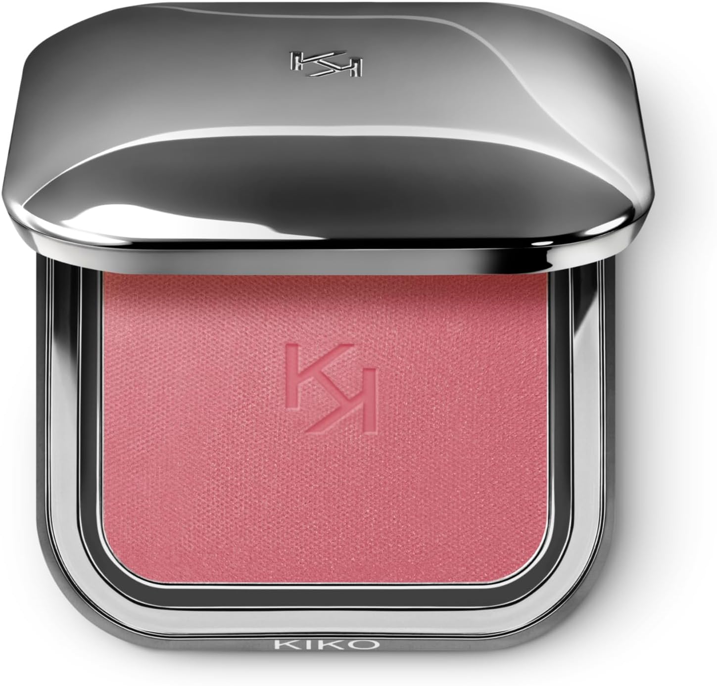 KIKO Milano Unlimited Blush 05 Mauve front view showing metallic square compact case.