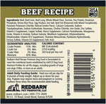 Redbarn Beef Roll nutritious semi-moist dog food packaging