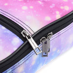 Cloudmusic galaxy print ukulele cover interior foam padding detail