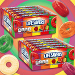 Five flavors cherry raspberry watermelon orange pineapple hard candy