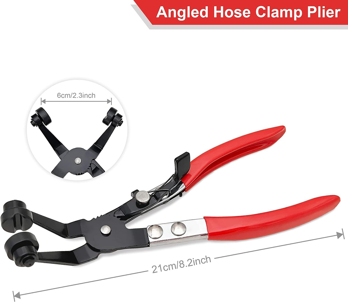 HPBBKD long reach wire spring plier close up