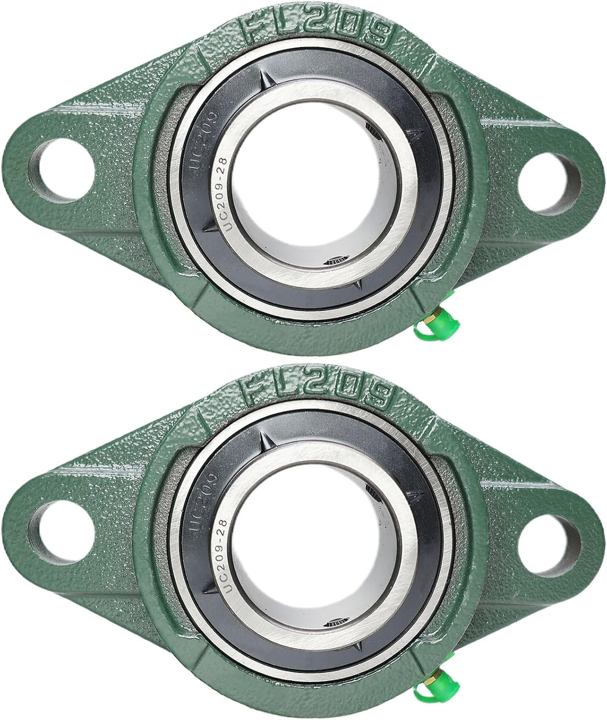 2 Pack UCFL205-16 Pillow Block Bearing, Flange Mount Ball Bearing Unit, 1" Bore, 2-Bolt Flange, Self Aligning Cast Iron Housing, Set Screw Locking Style Flange Pillow Block Bearing (UCFL205) - Image 14