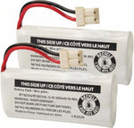 Cerepros cordless phone battery pack front view showing the product label