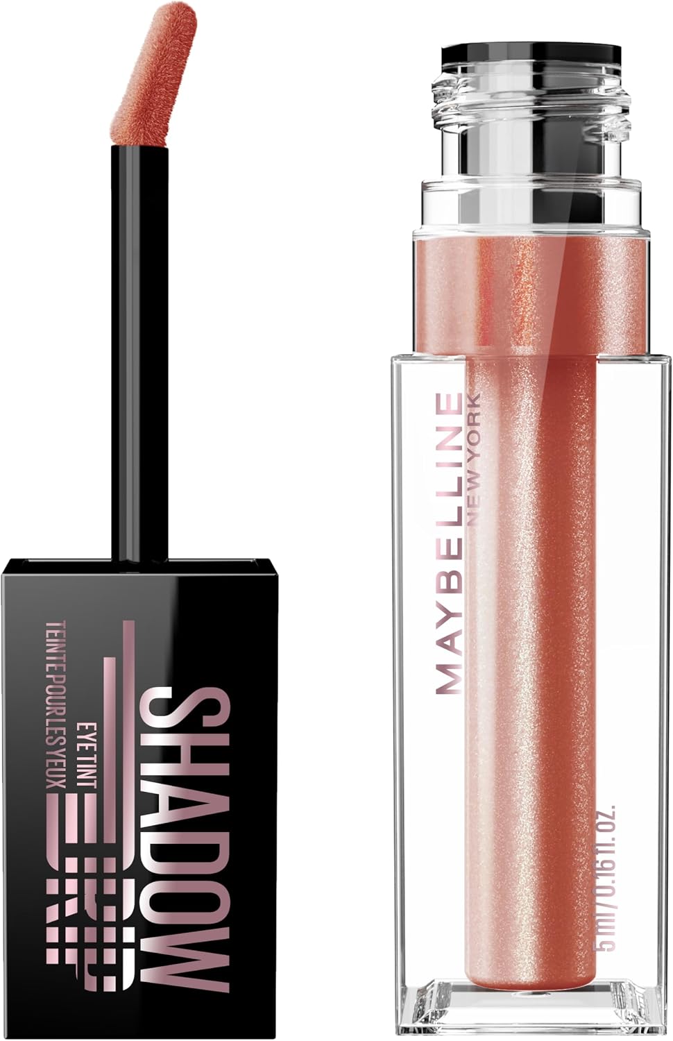 MAYBELLINE Shadow Drip Eye Tint Liquid Eyeshadow, High-Impact, Lightweight Shimmer Eye Shadow with Up To 16HR Wear, Amethyst Drip, 1 Count - Image 9