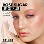 Milani natural sugar crystal lip exfoliator squeeze tube close up